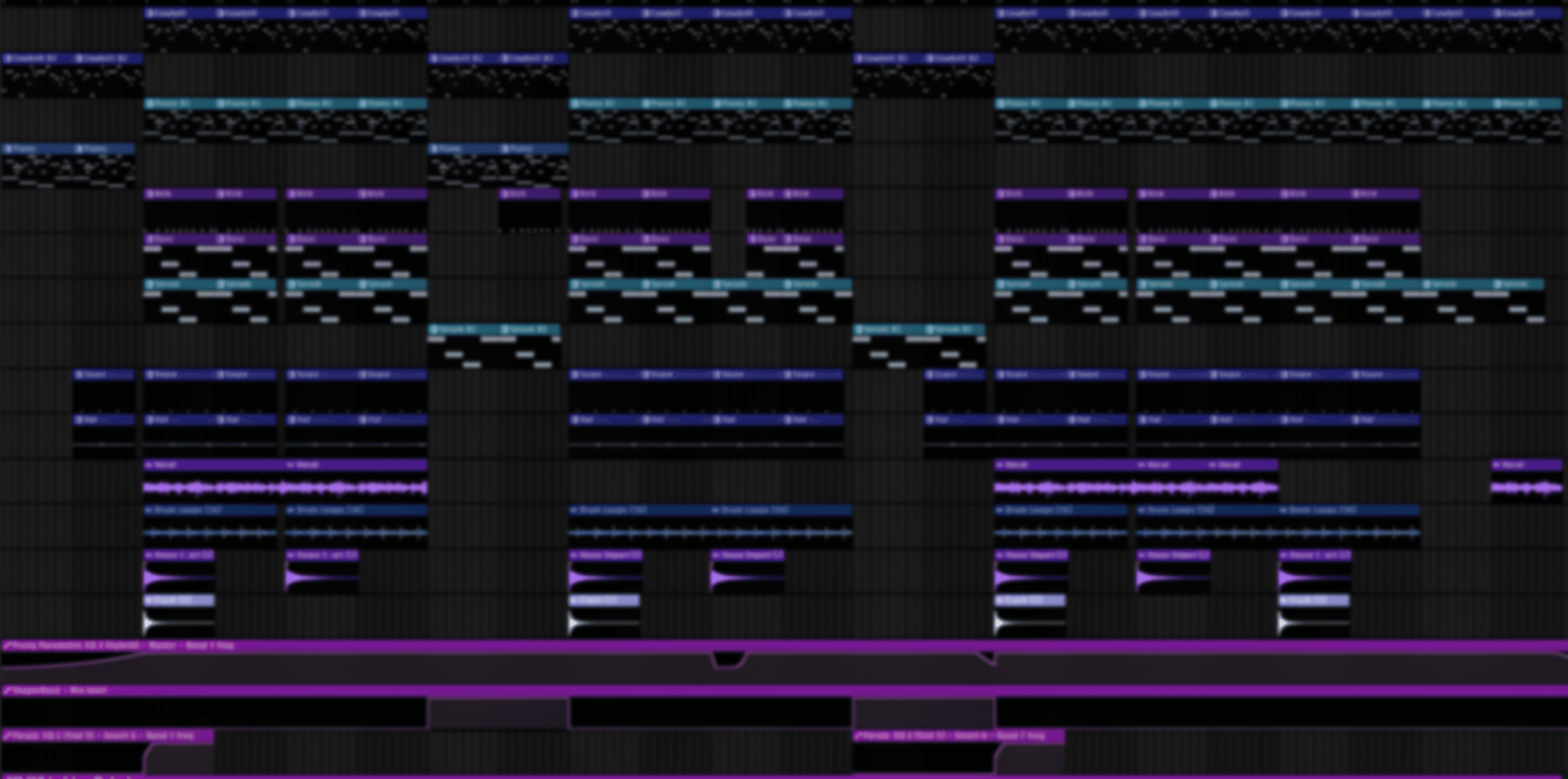 The FL Studio project connected to Evelasting's rebirth